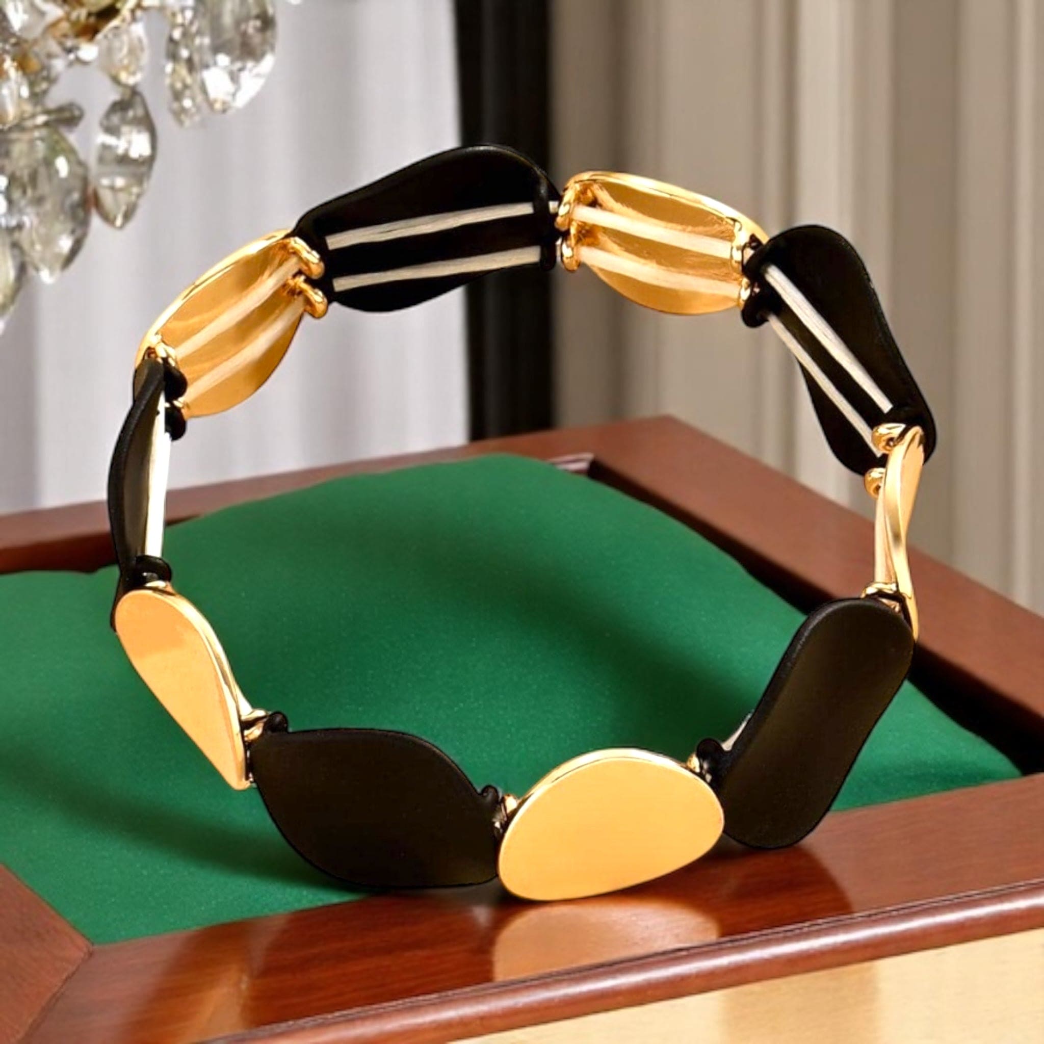 Blackngold bracelet