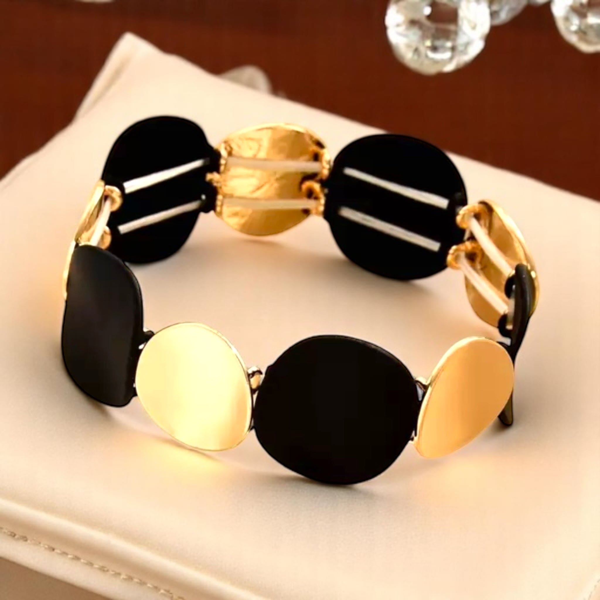 Blackngold bracelet