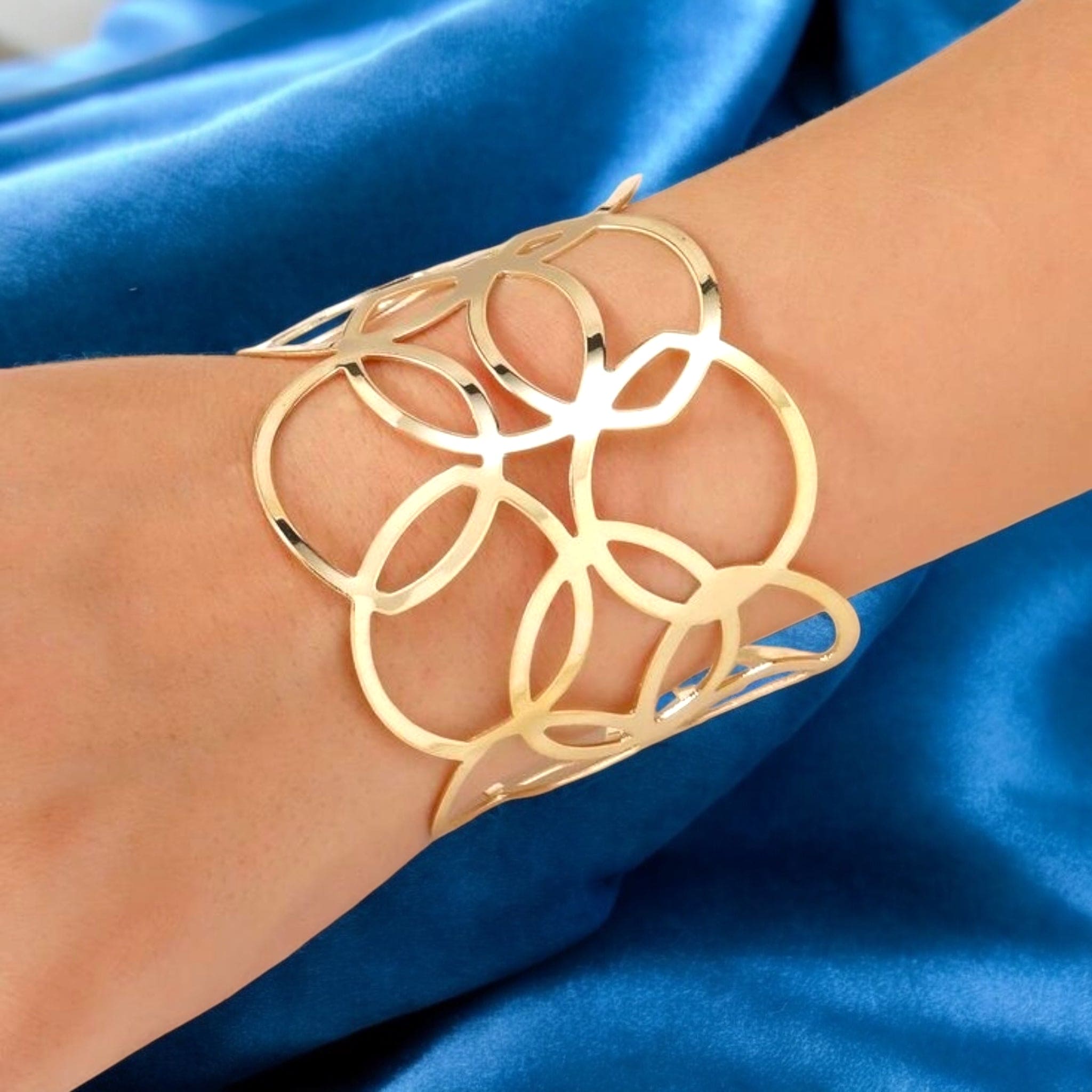Floral inspired Cuff