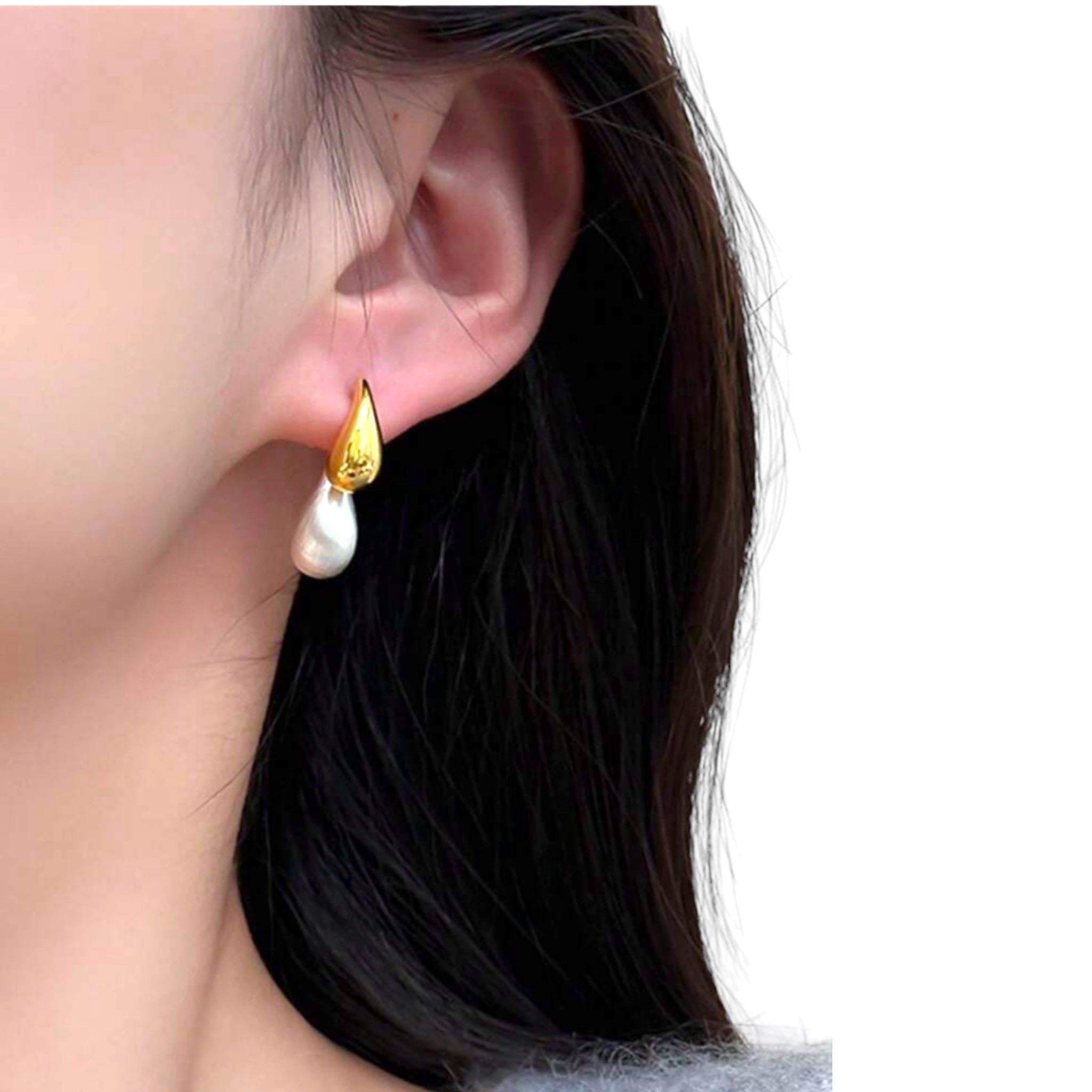 Gold Silver Earrings